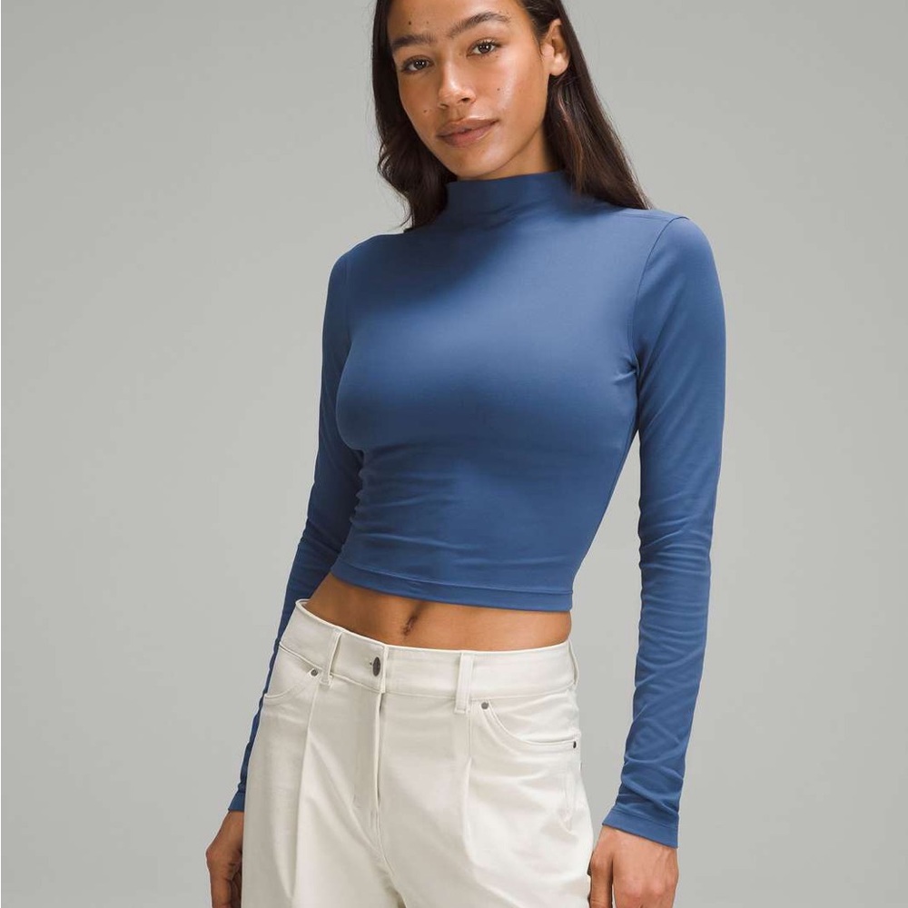 Lululemon All Aligned Mock Neck Long sleeve